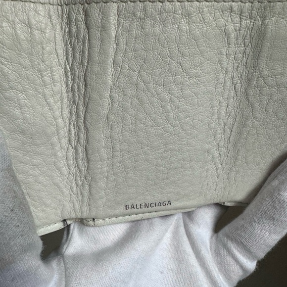Balenciaga White Cream Envelope Card Holder Wallet - Picture 11 of 16